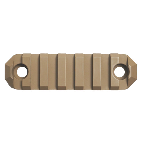 GROVTEC RAIL MLOK 7 SLOT 3" COY