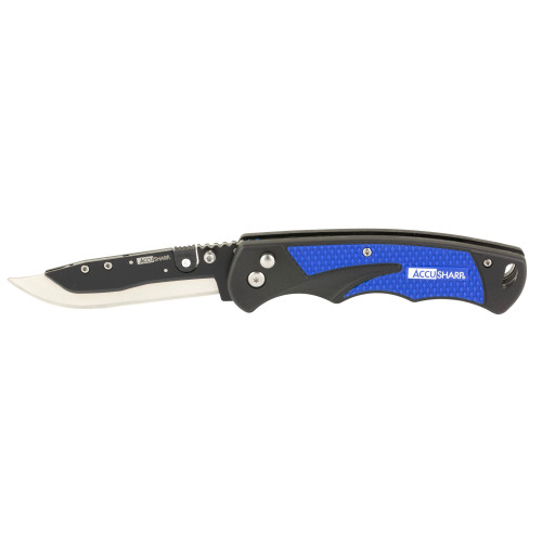 ACCUSHARP 3.5" RAZOR KNIFE BLU/BLK