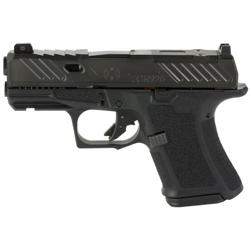 SHDW CR920 ELTE 9MM OR 3.4" BLK BBL