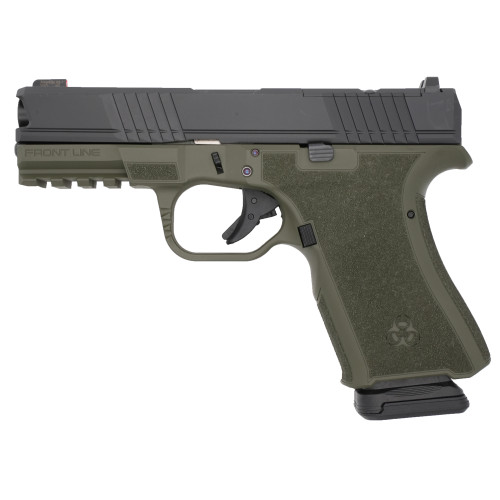 BRO FRONTLINE 9MM 4" 15RD ODG/BLK
