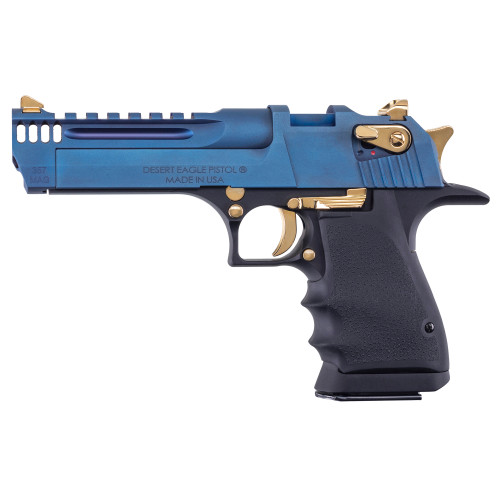 DE L5 357MAG 5" 9RD CARBO BLUE/BLK