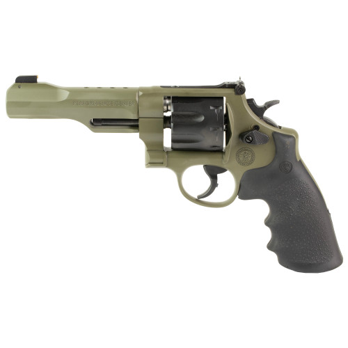 S&W PC 327 357MAG 5" 8RD MOSS GRN
