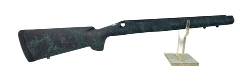 H.S. PRECISION: REMINGTON 700 STOCK VS-SF RH BLACK w/GREEN