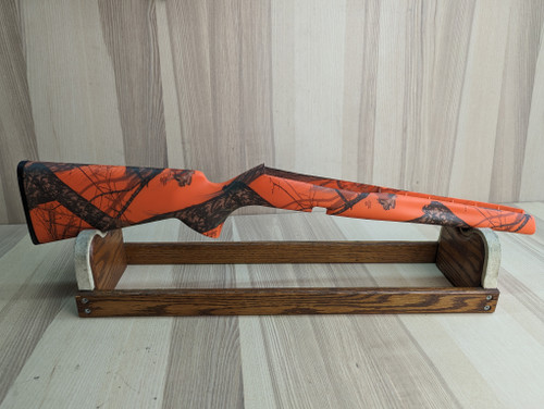 REMINGTON 597 SYNTHETIC STOCK - MOSSY OAK; BLAZE ORANGE; CAMO