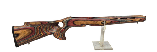 REMINGTON 597 STOCK - BLACK/GRAY LAMINATE W/ TH/VRH