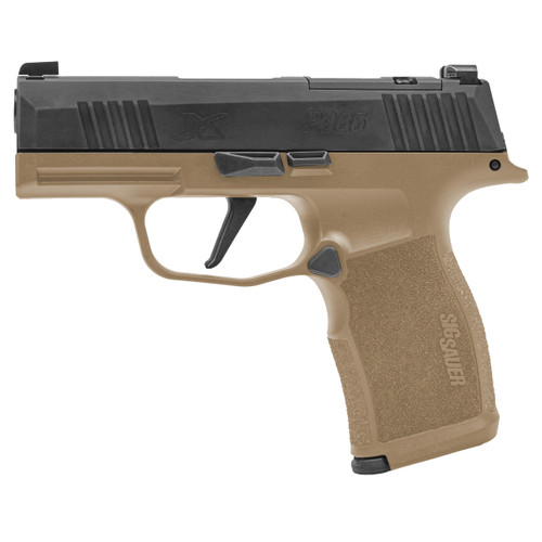 SIG P365X 9MM 3.1" 12RD OR BLK/COY