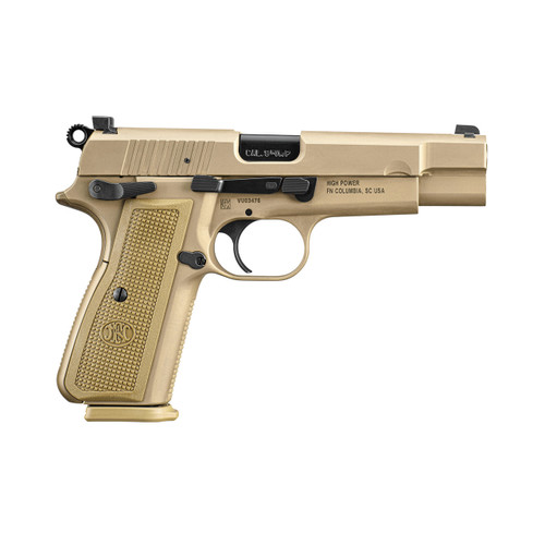 FN HIGH POWER 9MM 4.7" 17RD FDE
