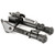 UTG TACT OP BIPOD W/QD LVR MNT 6"-7"