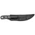 SPYDERCO BOW RVR G-10 BLK/WTE W/STH