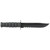 KBAR FIGHTING KNF 7" BLK SRTD W/STH