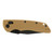 HOGUE DEKA 3.25" CLIP BLK POLY FDE