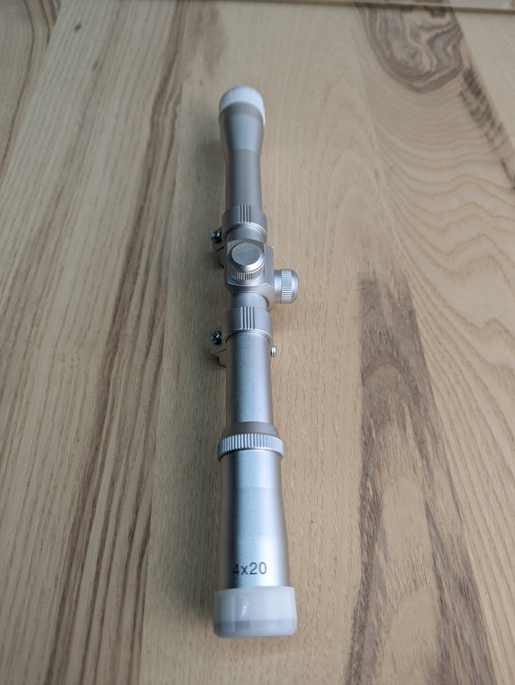 SCOPE, 4 X 20 POLISHED ALUM