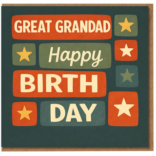 Great Grandad Birthday Card