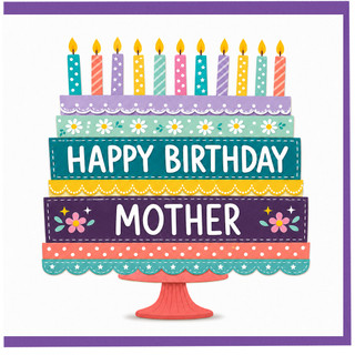 Mother Happy Birthday Card