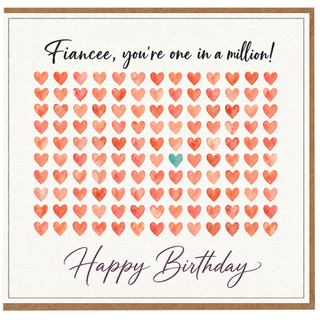 Fiancee Birthday Card, Happy Birthday Fiancée Card