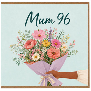 Mum 96 Birthday Card