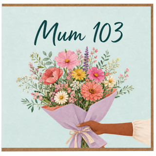 Mum 103 Birthday Card