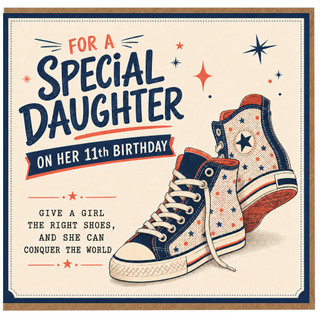 11th Birthday Card for Daughter, For a Special Daughter