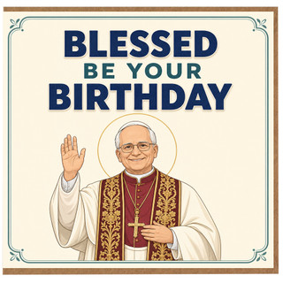 Birthday Card for Priest, Blessed Be Your Birthday Religious Card
