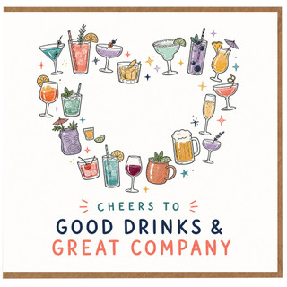 Cheers to Good Drinks & Great Company Card