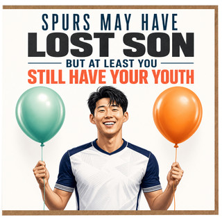 Son Humorous Football Card