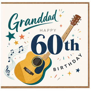 Granddad 60th Birthday Card