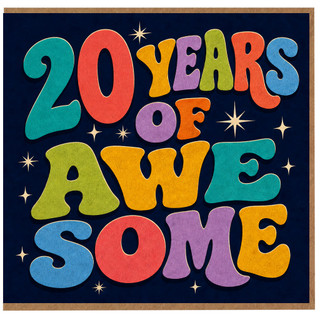 20th Birthday Card, 20 Years Of Awesome
