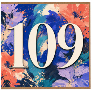 109th Birthday Card