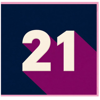 21st Birthday Card