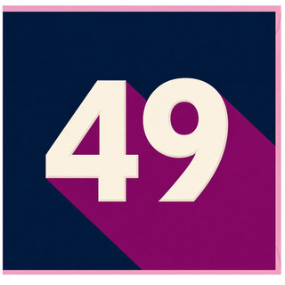 49th Birthday Card