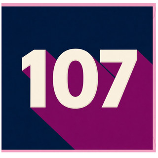 107th Birthday Card