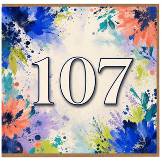 107th Birthday Card