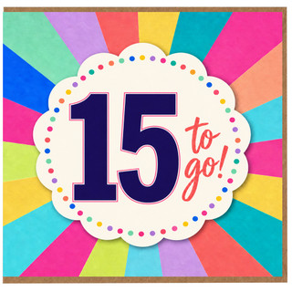 15th Birthday Card