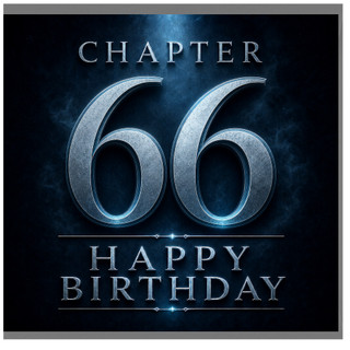 66th Birthday Card, Chapter 66 Happy Birthday Card