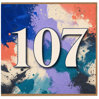 107th Birthday Card