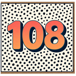 108th Birthday Card