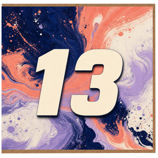 13th Birthday Card