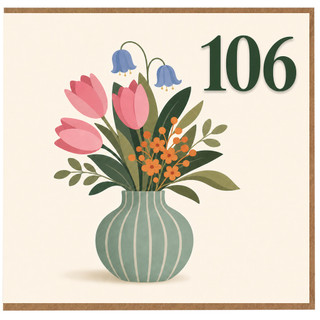 106th Birthday Card