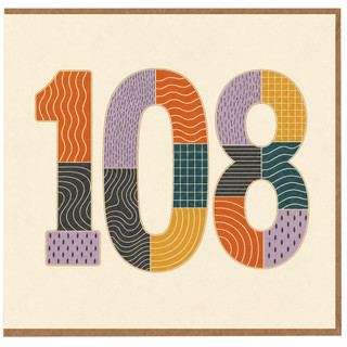 108th Birthday Card