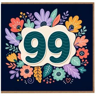 99th Birthday Card