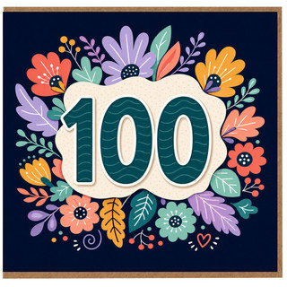 100th Birthday Card