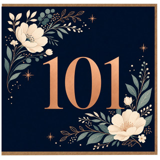 101st Birthday Card