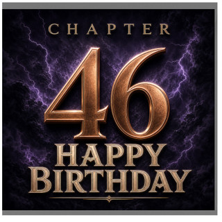 46th Birthday Card, Chapter 46 Happy Birthday Card