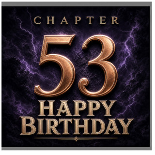 53rd Birthday Card, Chapter 53 Happy Birthday Card