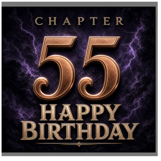 55th Birthday Card, Chapter 55 Happy Birthday Card