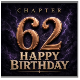 62nd Birthday Card, Chapter 62 Happy Birthday Card