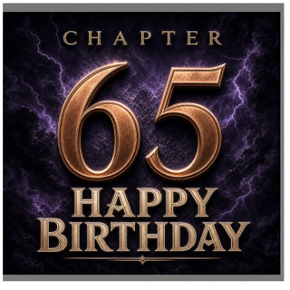 65th Birthday Card, Chapter 65 Happy Birthday Card