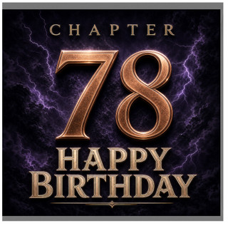 78th Birthday Card, Chapter 78 Happy Birthday Design