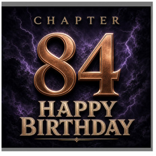 84th Birthday Card, Chapter 84 Happy Birthday Card