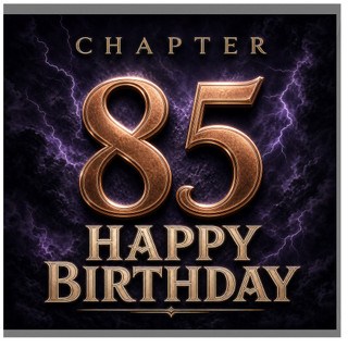 85th Birthday Card, Chapter 85 Happy Birthday Card